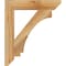 Ekena Millwork Imperial Slat Rough Sawn Bracket, Western Red Cedar, 4"W x 24"D x 28"H BKT04X24X28IMP06RWR - alternate 2